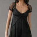 Urban Outfitters Black Mesh Dress Photo 0