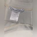 Oscar de la Renta  White Skirt Size 6 Photo 4