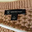 INC  International Concepts Pink Pullover Sweater Croche  sz Small Photo 1