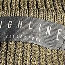 Highline  Collective Ribbed Knit Sleeveless Turtleneck (Olive Green) - XS Photo 8