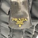 Prada  Tessuto Nylon Ruffle Tote Grey Photo 7