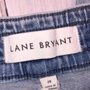 Lane Bryant  wide leg fit mid rise Pull on jeans size 28 new tags Photo 2