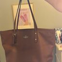 Coach Brown Leather Purse Photo 1