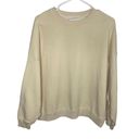 Mango MNG neutral cream sweatshirt size XS/S oversized Photo 1