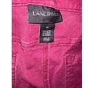 Lane Bryant  Pants Size 22 Plum Cotton Flared Pockets Modal Spandex Photo 5