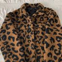 Urban Outfitters Faux Fur Leopard Jacket Multi Photo 0