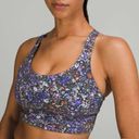 Lululemon Flower Burst Mini Long Line Energy Sports Bra - Photo 0