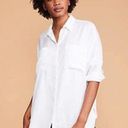 Lou & grey  White Lyocell Long Sleeve Button Down XS Photo 0