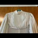 Buttons CASSIDY Top Blouse  On Back Prairie Cottagecore Peasant Vintage Size 8 Photo 2