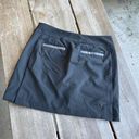 Polo  Ralph Lauren Golf Womens Skirt Size 8 Silver Black Quilted Built In Shorts Photo 1