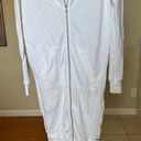 n:philanthropy N philantrophy white hooded long zip up oversized distressed hem size XS Photo 2