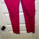 A New Day  Pink Side Zip Anke Crop Trouser Pants size 2 Photo 8