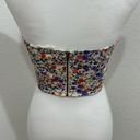 LA Hearts  Pacsun Floral Corset crop top size small Photo 3