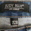 Judy Blue Los Angeles Bootcut Fit, Knee Destroyed Jeans. Size 7/28 Photo 5