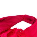 Beach Riot  Sport Red Ruffle Eyelet Bikini Bathing Suit Sz M Photo 3