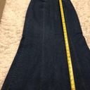 Talbots Dark Wash Denim Maxi Skirt Photo 5