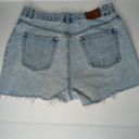 Ralph Lauren Lauren  blue raw hem jean shorts Photo 5