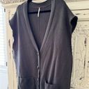 Free People NWOT  Oakleigh Vest in charcoal Photo 9