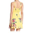 Socialite New  Knot Front V-Neckline Babydoll Mini Floral Sleeveless Sundress Photo 10