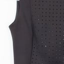 Karl Lagerfeld  Black Embellished Sleeveless Midi Sheath Dress Size 4 Photo 2