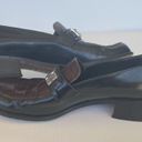 Brighton  Diane Shoes Womens Sz 7.5 M Brown Black Loafers Made In Italy Photo 9