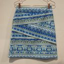 J. McLaughlin  geometrical print tired skirt. NWT. Size small Photo 7