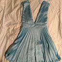 Abercrombie & Fitch Plunge Pleated Mini Dress Photo 2