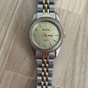 Rumours Ladies Watch Two Tone Bracelet Gold Tone Dial Gold Hands Markers Photo 3