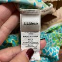 L.L.Bean  Womens Blue Green Yellow Floral Tankini Swim Top Size 4 UPF 50+ Photo 4