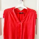 a.n.a  Bright Orange-Red Pullover Top, L, NWT! Photo 3