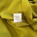 Sweet Rain  Women’s Large Chartreuse Green Short Sleeve Lightweight Pocket Blouse Photo 8