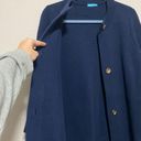 J. McLaughlin  Navy Blue Thick Cardigan Style Jacket Photo 3