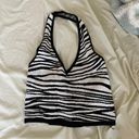 Peppermayo Zebra Halter Top Photo 4