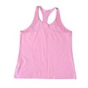 Nike  Dri-Fit Womens Athletic Running Tank Racerback Top Size Large Pink Mesh Photo 1