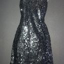 EXPRESS Metallic Sequin Mini Party Formal  Dress Womens size Small Photo 1