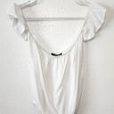 Brandy Melville  Becca White Off the Shoulders Top Blouse Photo 0