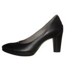 Ecco  Sculptured 75 Black Leather Pump Heels, Size EU 41 | US 10-10.5 New in Box Photo 13