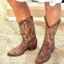 Idyllwind  Wheeler Western Cowboy Boot Snip Toe Brown 9.5 Comfortable Classic EUC Photo 0