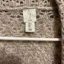 Joie  Chunky Knit Cardigan Gray‎ Size Large Photo 1