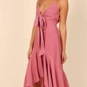 Petal and Pup  Mariana Rose Pink High Low Midi Dress XL Photo 3