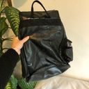 wilson's leather Genuine Leather Black Backpack  Photo 2