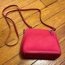 Vera Pelle  | Pink Small Crossbody Bag Purse One Size Made In Italy Photo 0