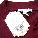 Krass&co NWT Ivy City . Cosette Midi in Wine Tiered Tulle Skirt Fit & Flare Dress XL Photo 2