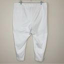 Lane Bryant  White Stretch Capri Pants Photo 6