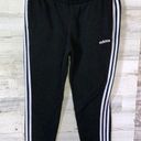  sweatpants 3 stripped pants size large black and white adidas joggers​​ Photo 0