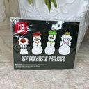 Nintendo Mario and Friends Snowmen Holiday Pin Set GameStop Exclusive Christmas new Photo 0