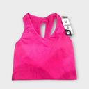 Nine West  Active neon pink active sports bra size S/M Photo 0