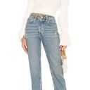 Free People  Acadia High Rise distressed Button Fly Jeans 28 Photo 0