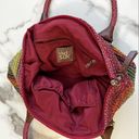 The Sak  Y2K Multicolor Woven Boho Mini Satchel Photo 2