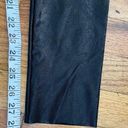 Commando  Black Faux Leather Pull On Leggings Size Large Photo 5